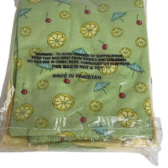 Toast and Jammies Pink lemonade Capri Pajamas Sz.M NWT - Picture 3 of 4